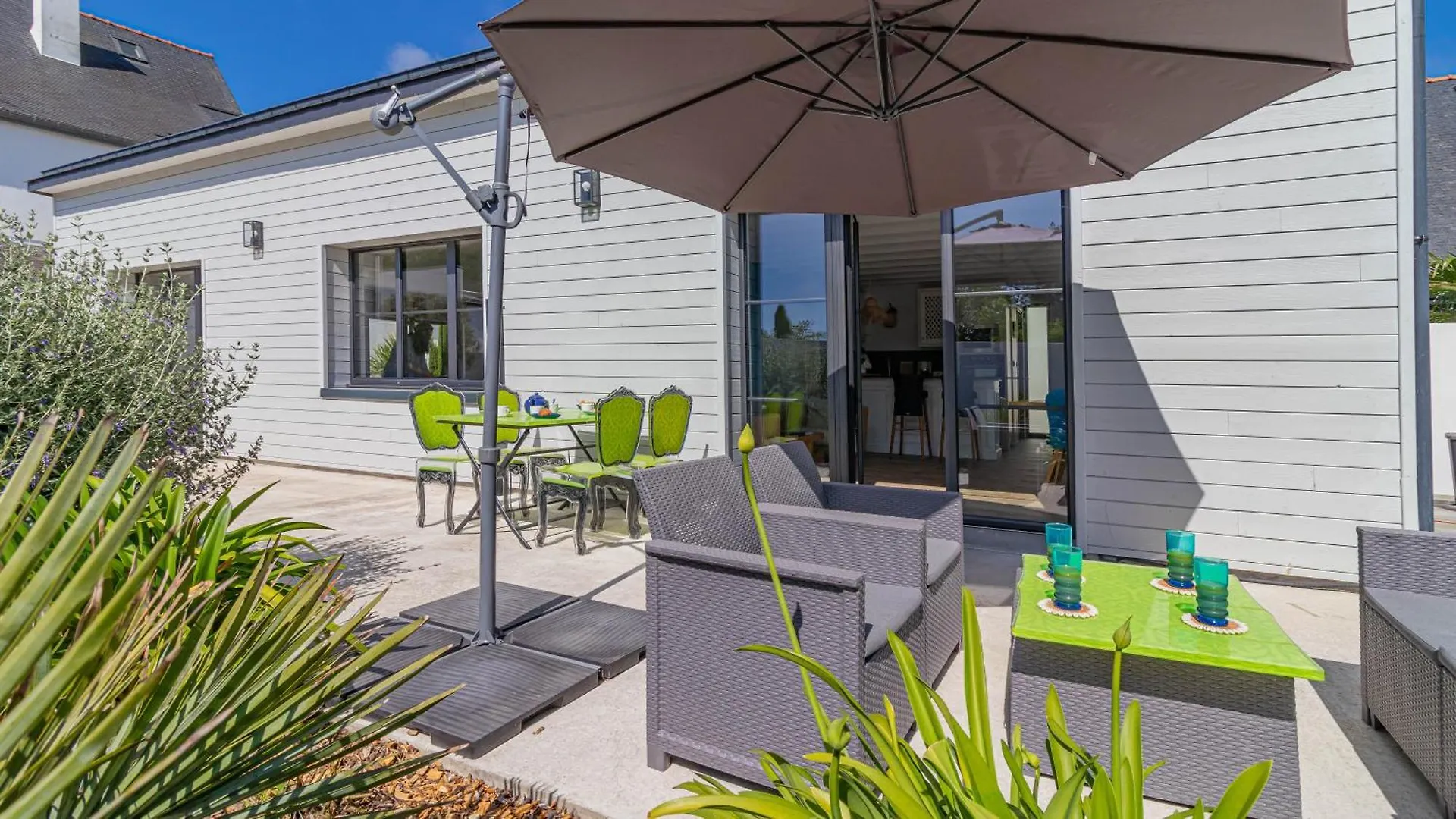 Ferienhaus La Maison Bleue Carnac By Domaine De Colomban - Plages Et Commerces A Pieds